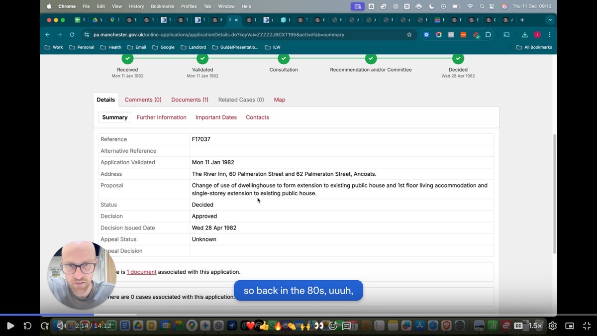 The Planning Edge Site Review — real planning application analysis with officer-level assessment